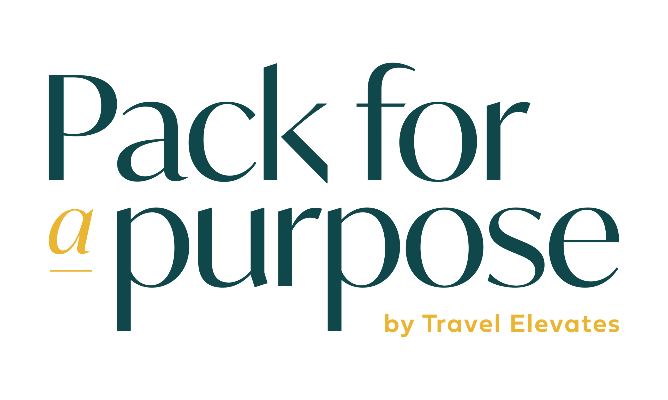 pack for a purpose